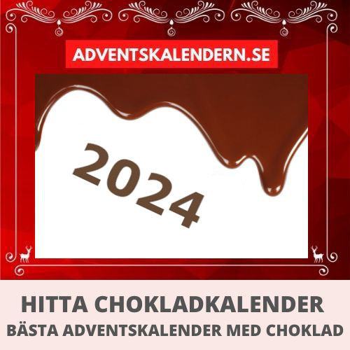 Chokladkalender - Adventskalender choklad 2024