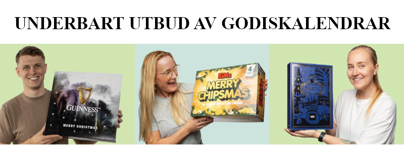 Godiskalender - Bästa på adventskalender med godis 2024