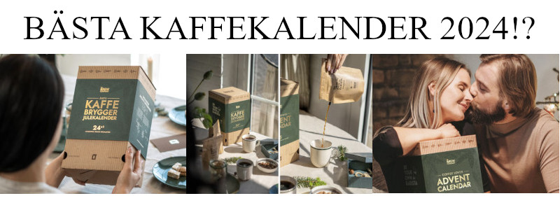 Kaffekalender - Adventskalender med handrostat kaffe